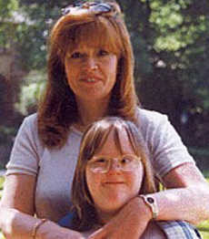 Hollie Greig and her mother Anne